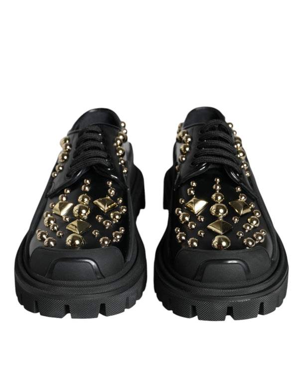 Dolce & Gabbana 100% Leather derby shoe in black