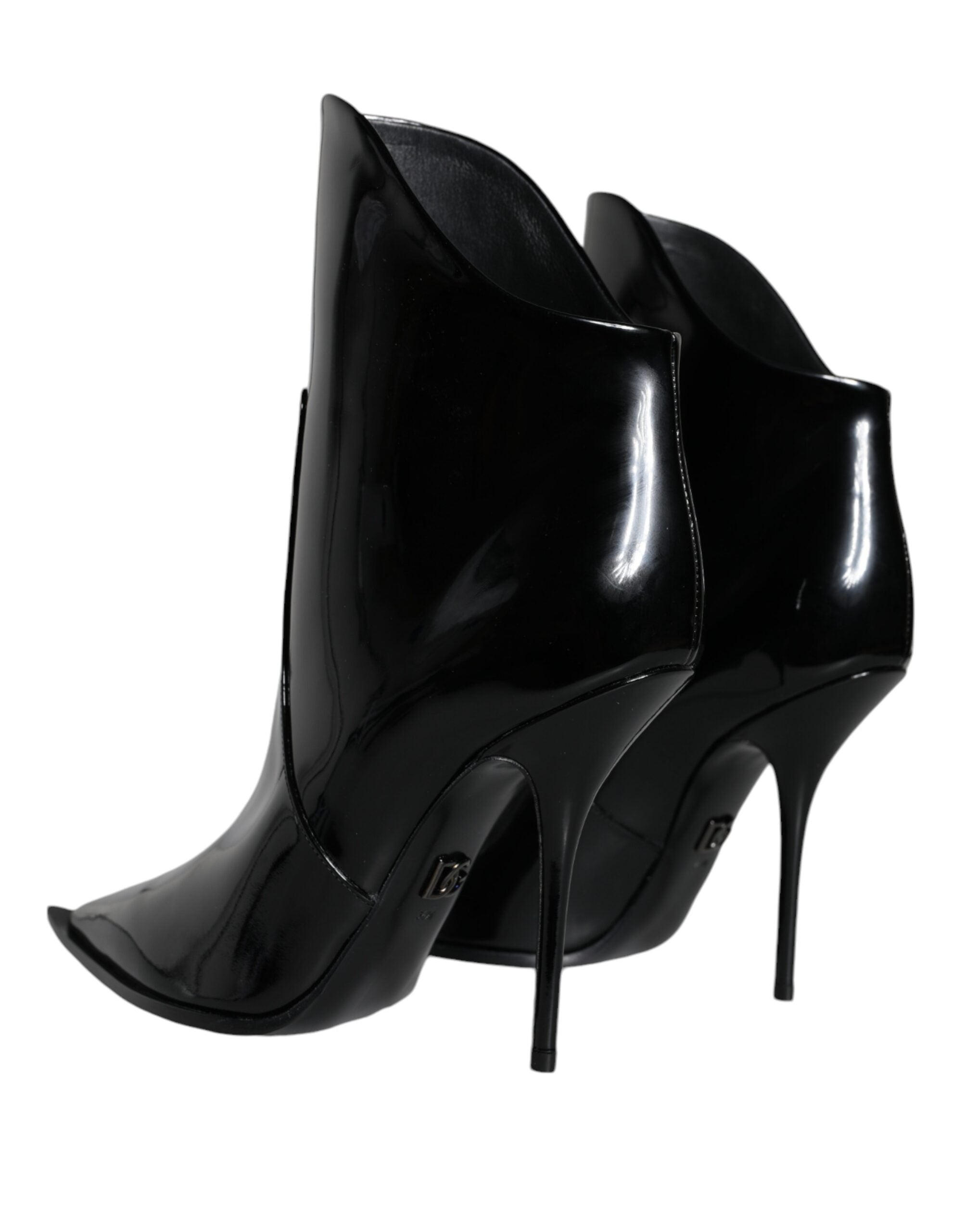 Dolce & Gabbana 70% Calf Leather ankle boot in black — view 3