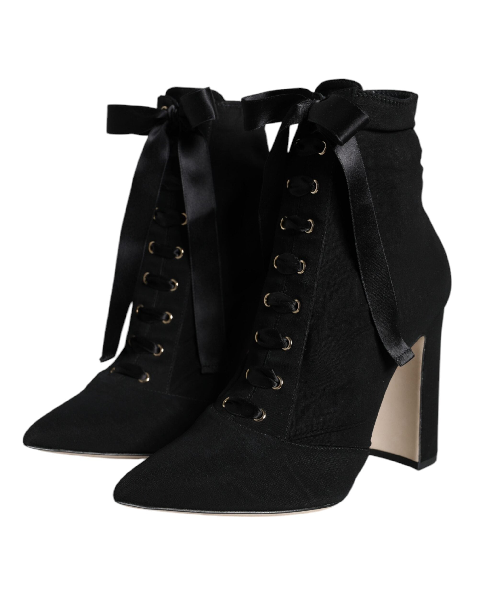 Dolce & Gabbana Suede ankle boot in black — view 2