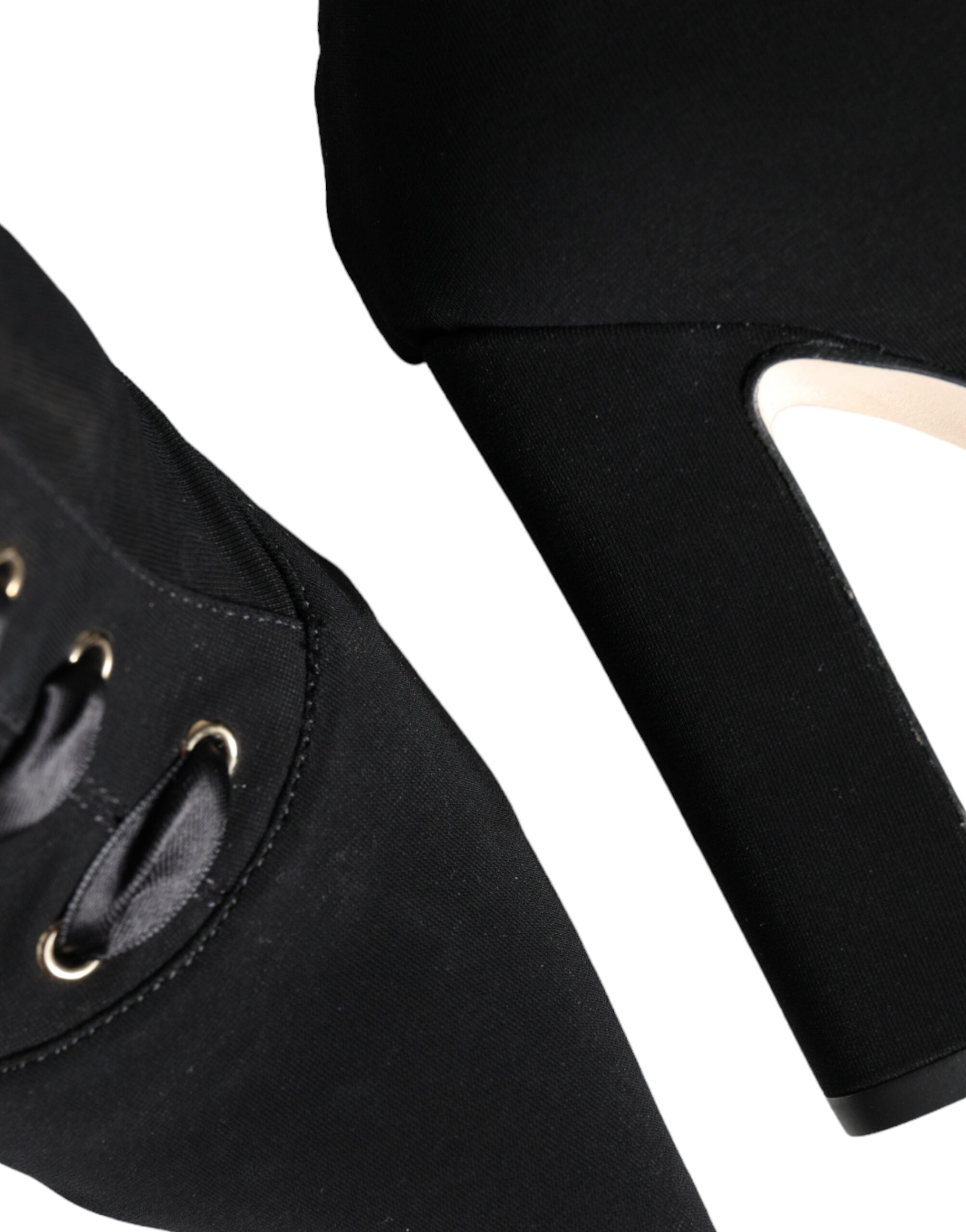 Dolce & Gabbana Suede ankle boot in black — view 8