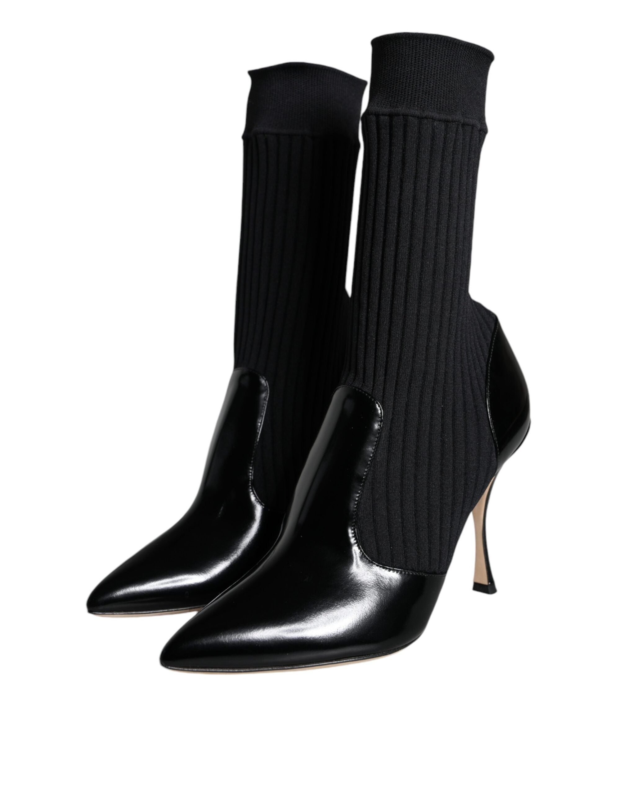 Dolce & Gabbana 75% Nylon boot in black — view 2