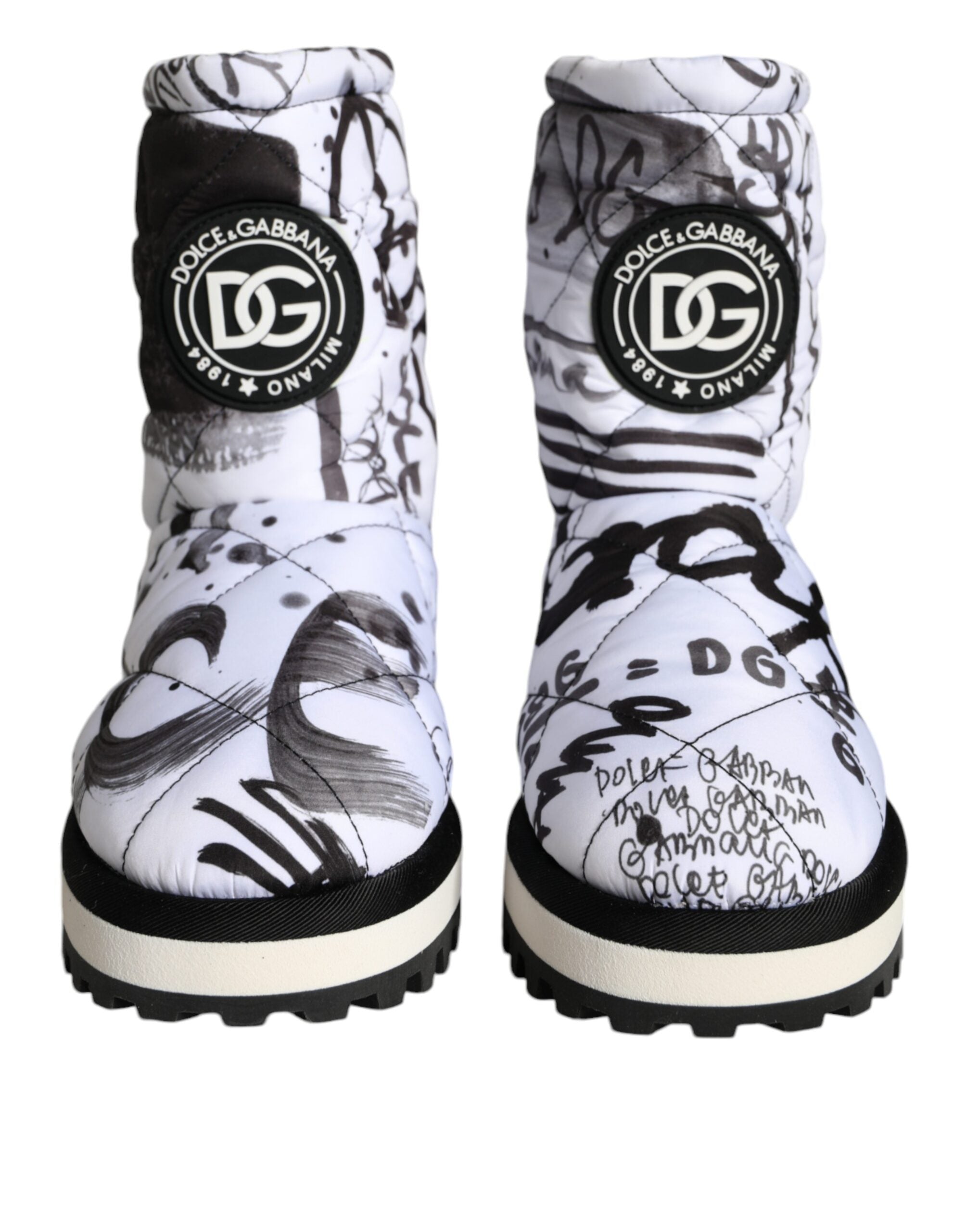 Dolce & Gabbana 100% Polyester boot in white