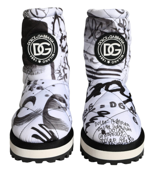 Dolce & Gabbana 100% Polyester boot in white
