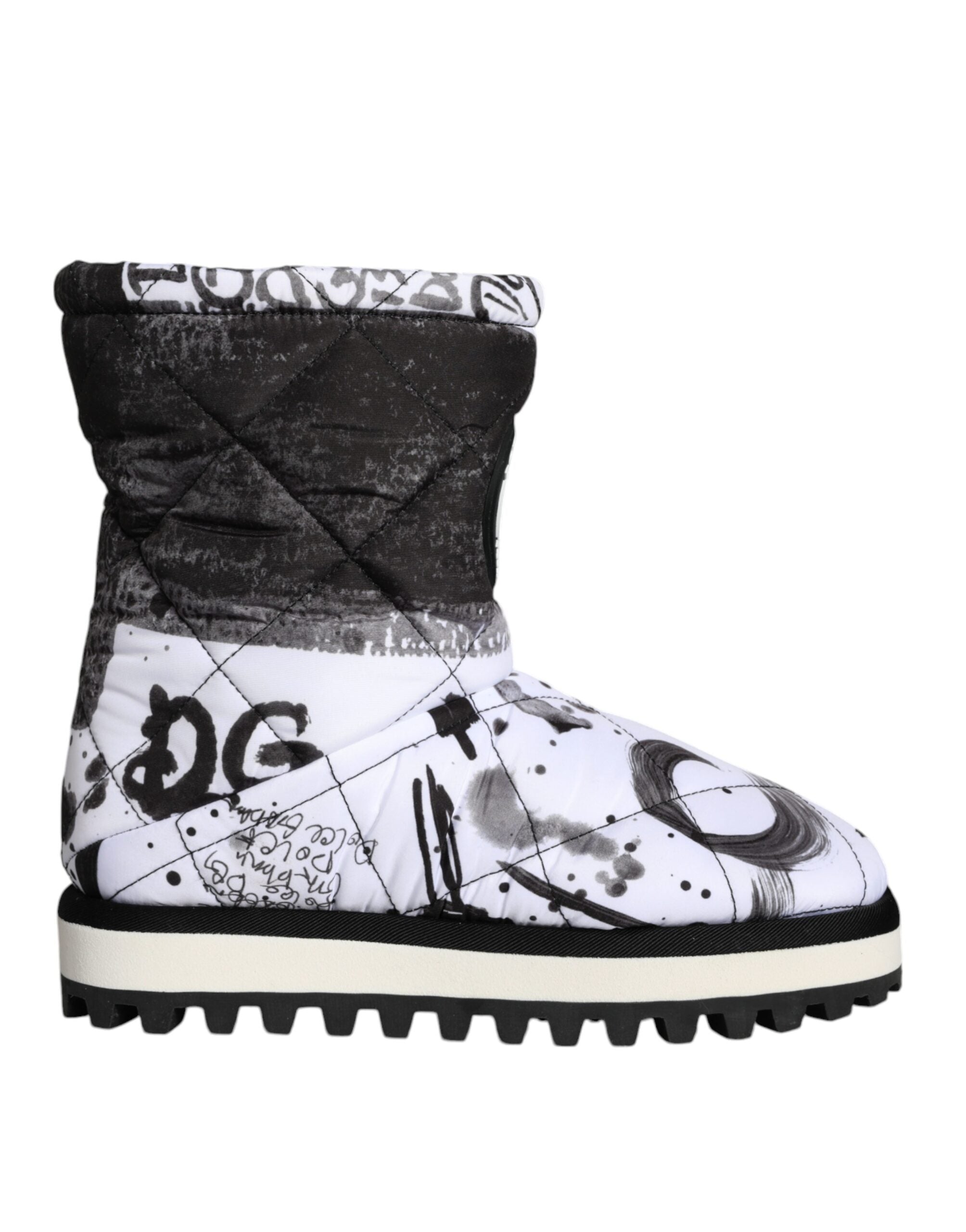 Dolce & Gabbana 100% Polyester boot in white — view 4