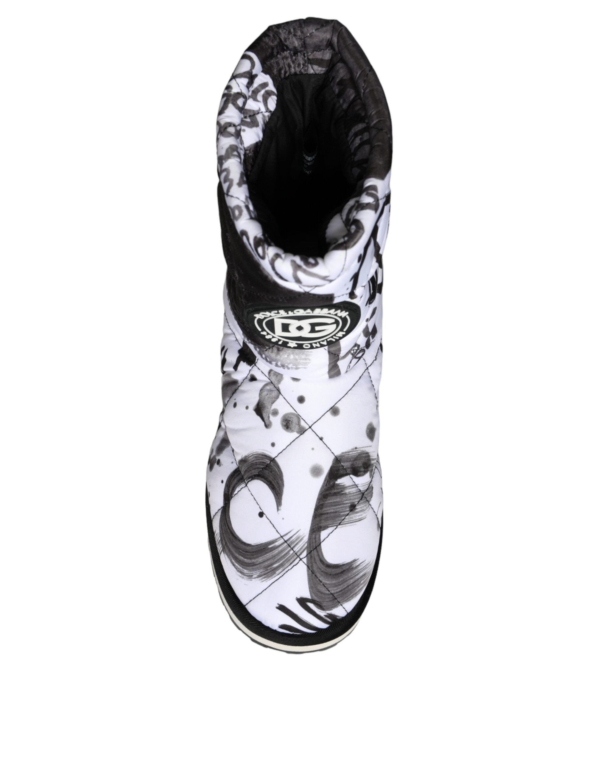 Dolce & Gabbana 100% Polyester boot in white — view 8