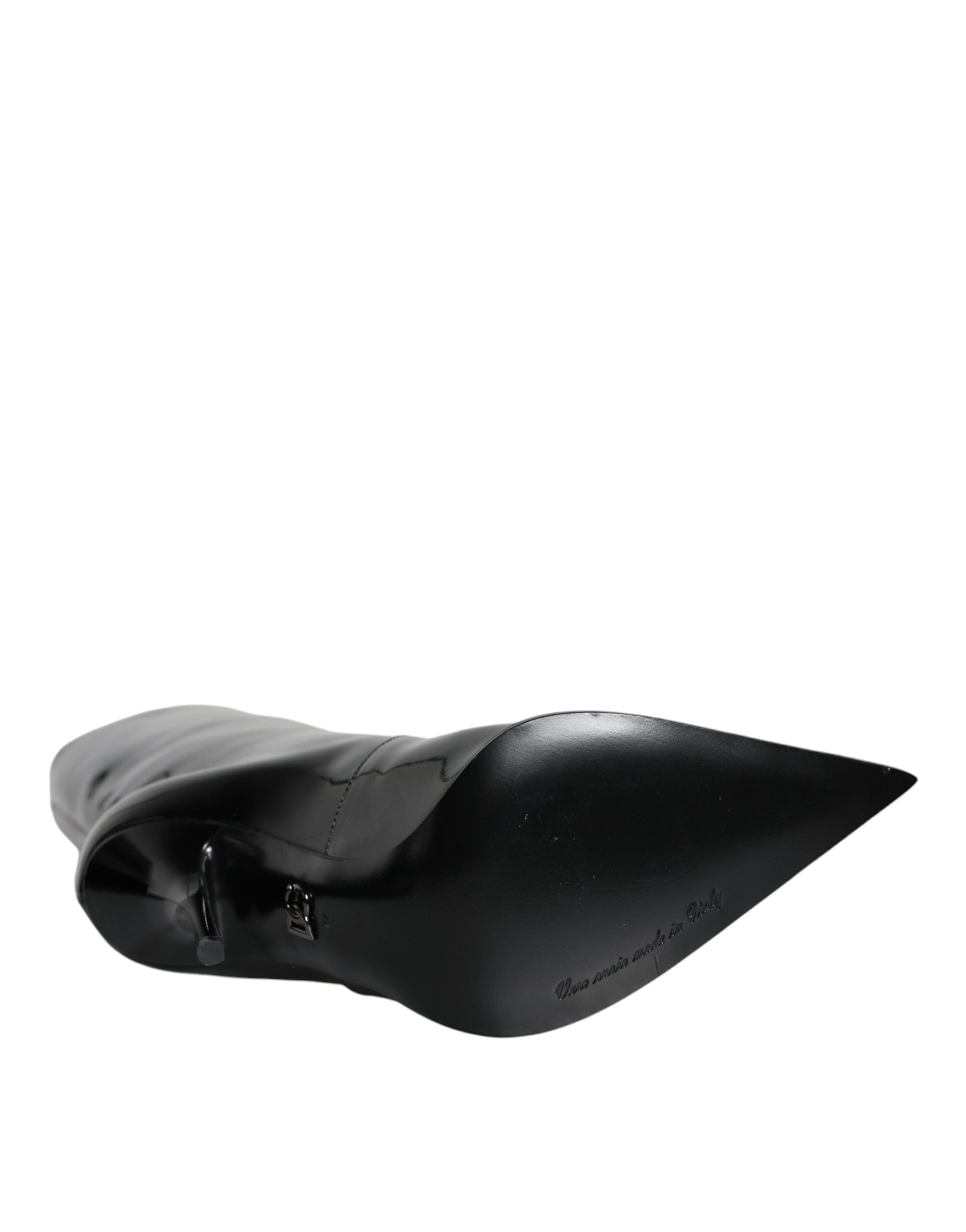 Dolce & Gabbana 40% PU boot in black — view 6