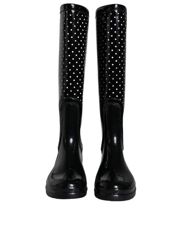 Dolce & Gabbana Rubber boots in black