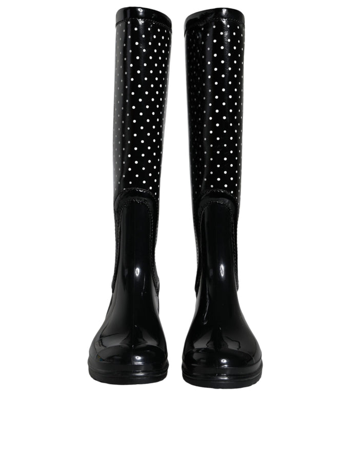 Dolce & Gabbana Rubber boots in black