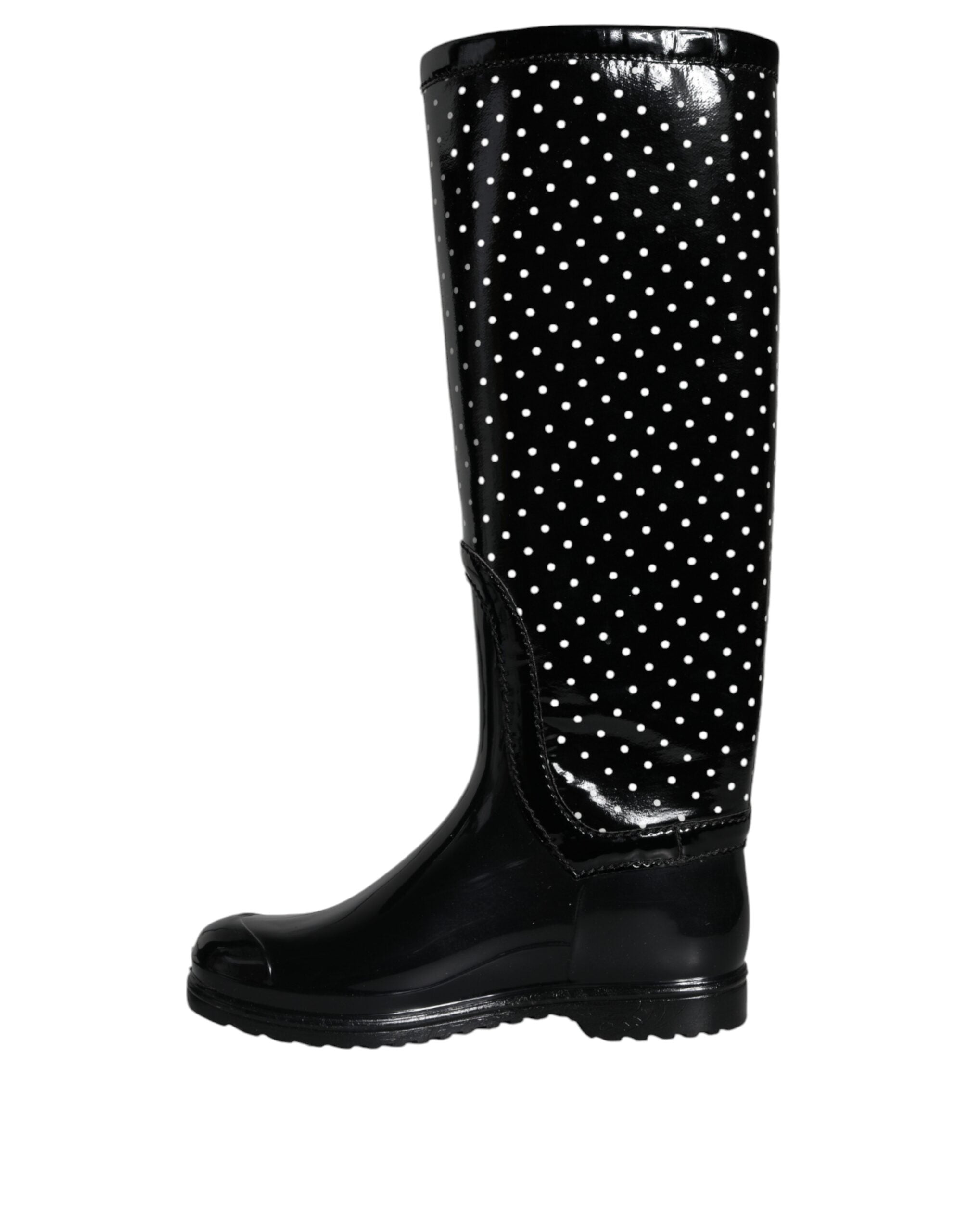 Dolce & Gabbana Rubber boots in black — view 5