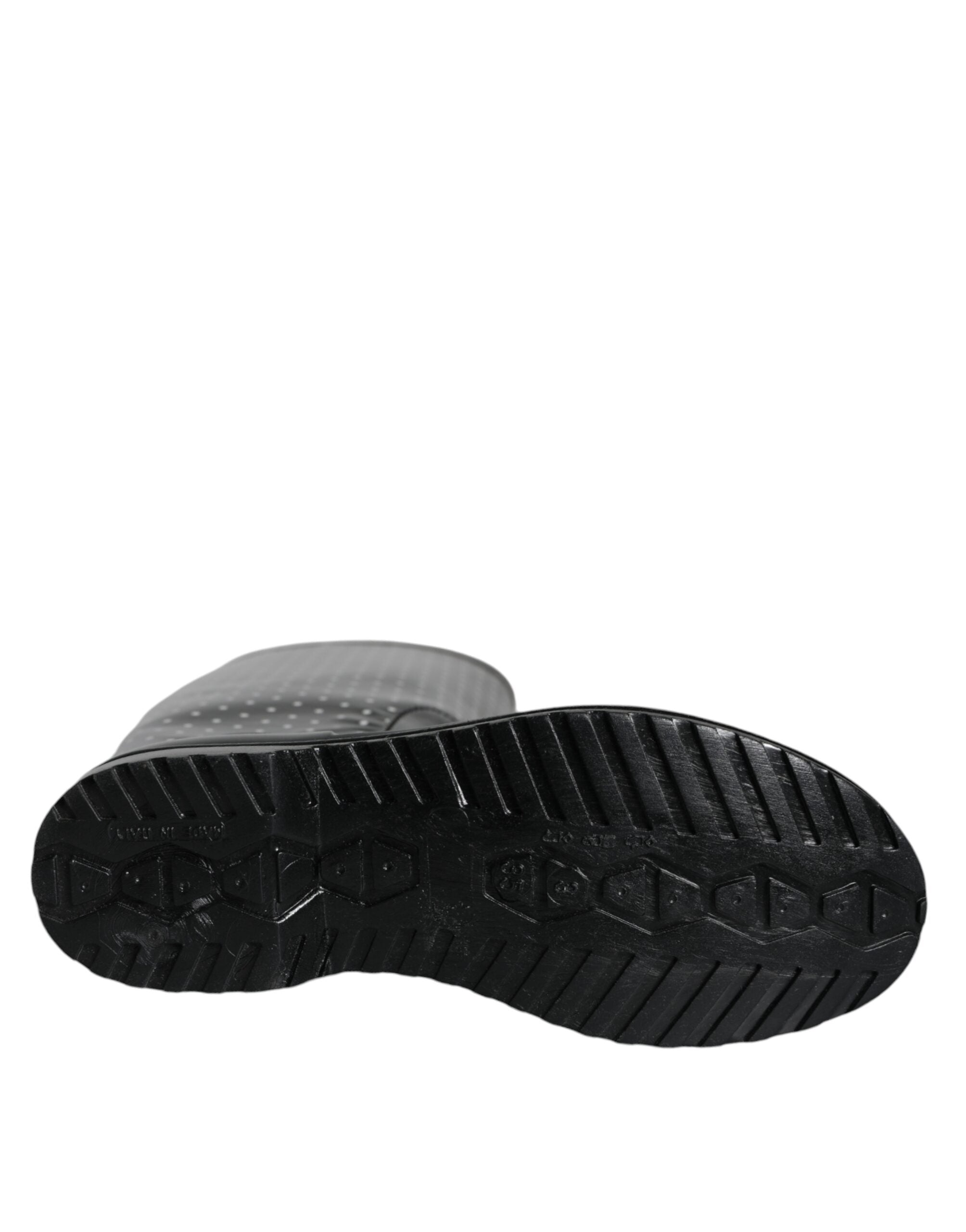 Dolce & Gabbana Rubber boots in black — view 6