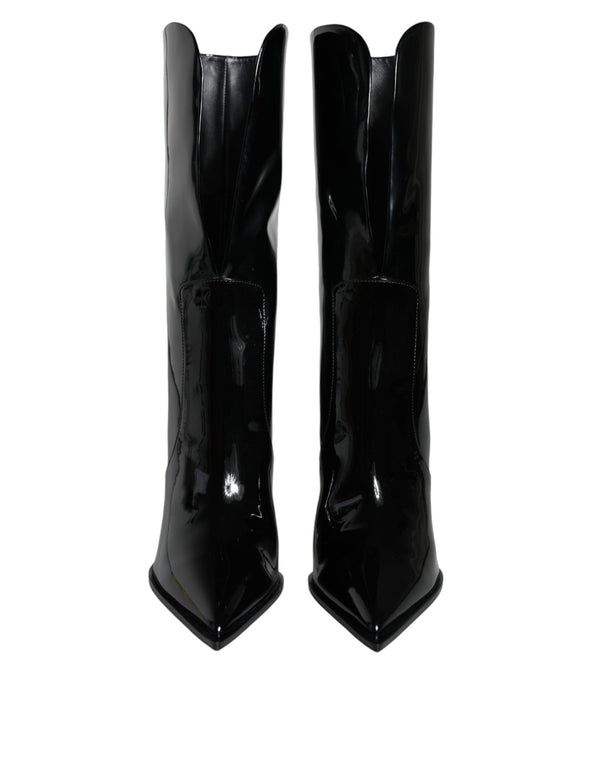 Dolce & Gabbana 40% PU boot in black