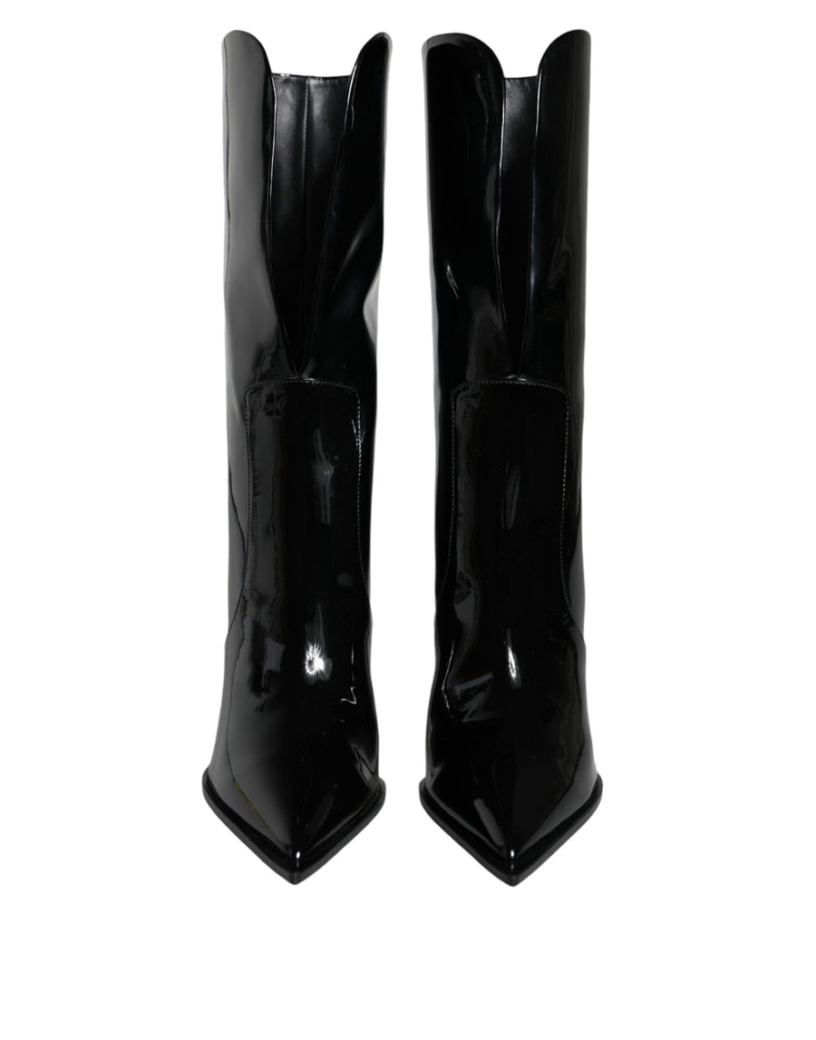 Dolce & Gabbana 40% PU boot in black