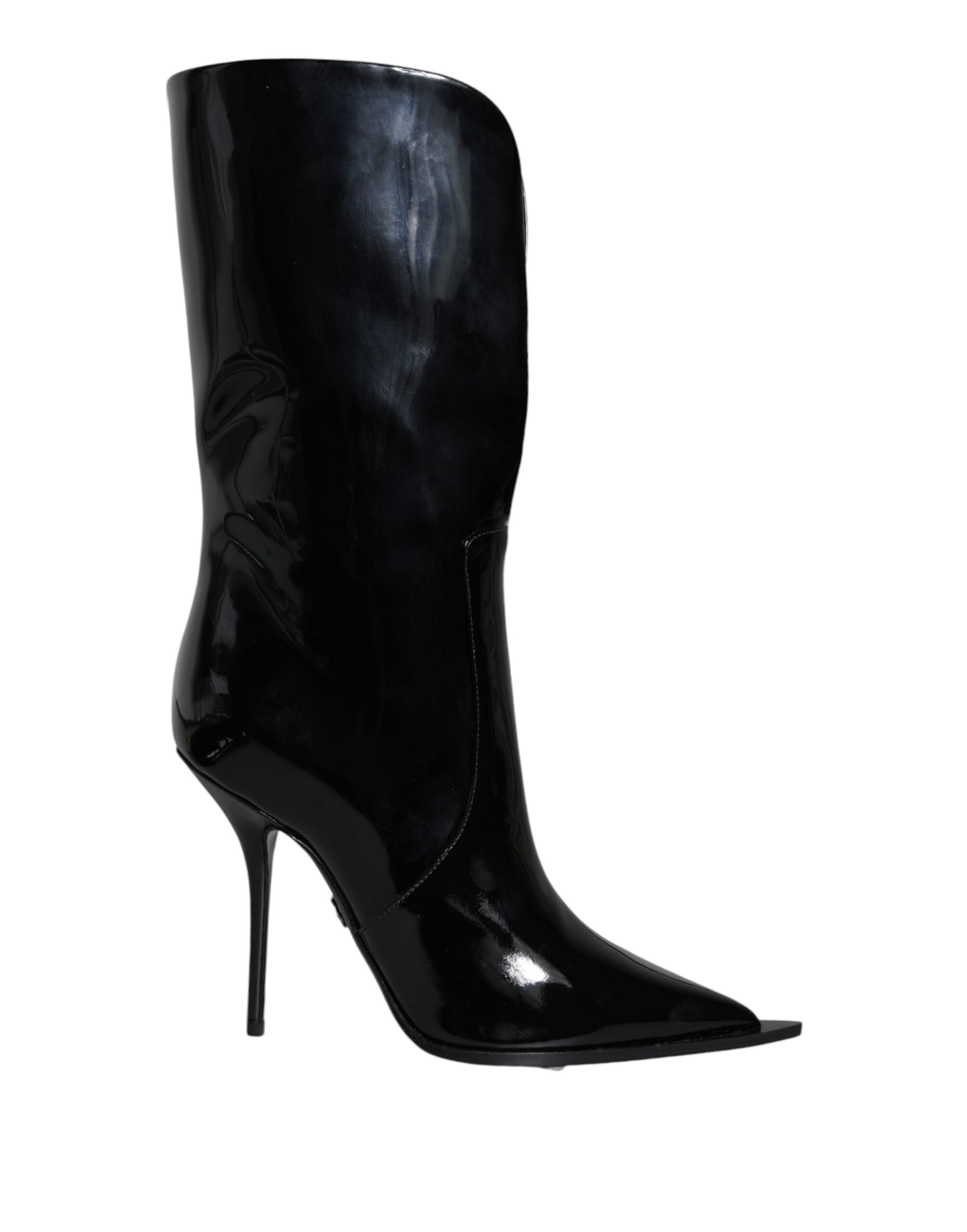 Dolce & Gabbana 40% PU boot in black — view 4
