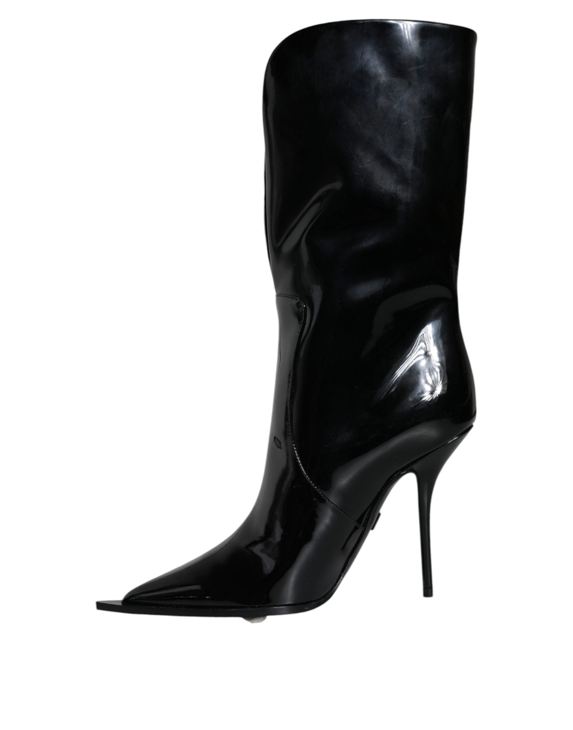 Dolce & Gabbana 40% PU boot in black — view 5