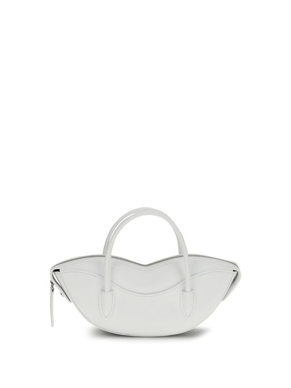 Fiorucci 100% calf leather (Bos taurus) shoulder bag in white