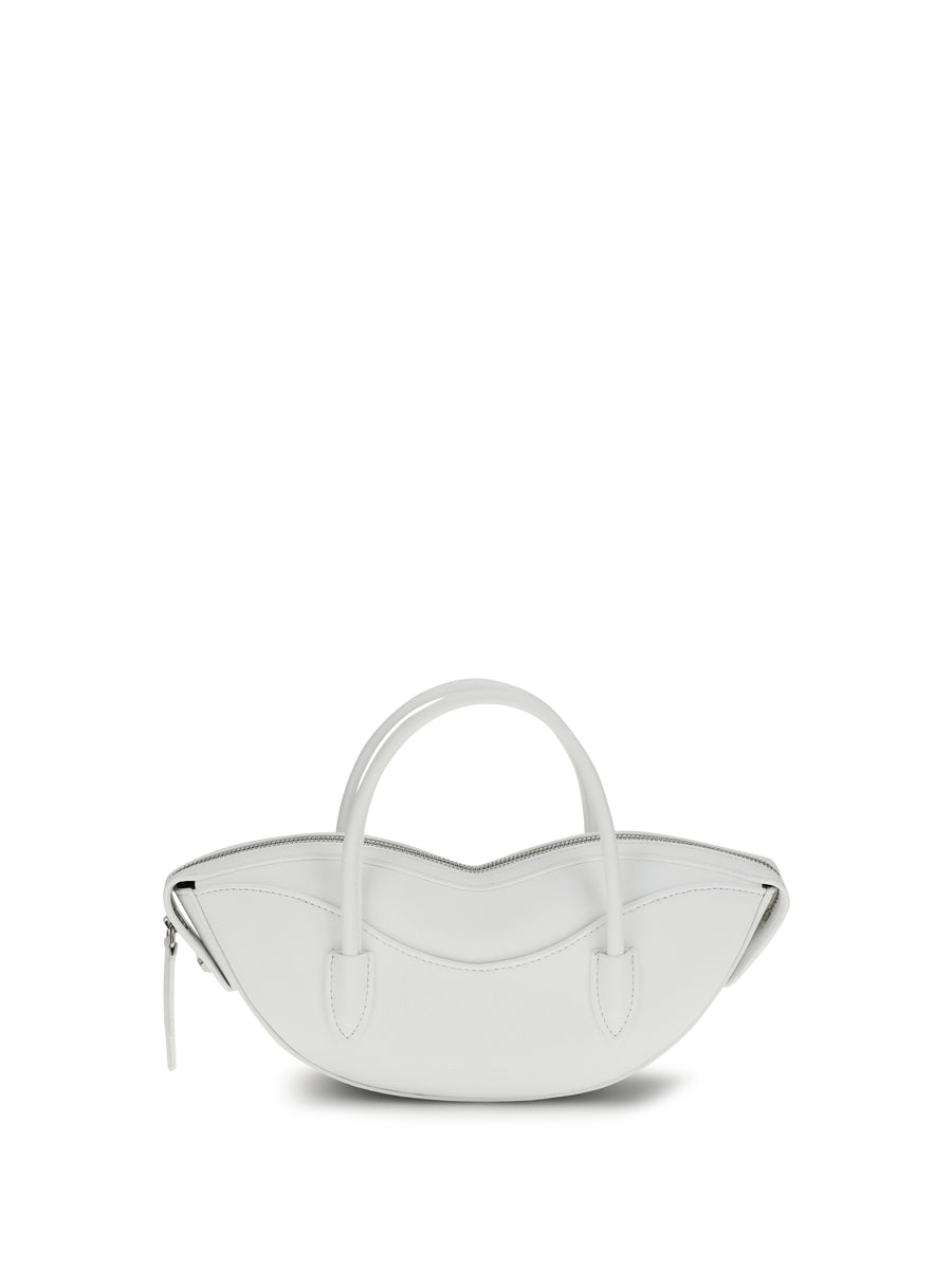 Fiorucci 100% calf leather (Bos taurus) shoulder bag in white