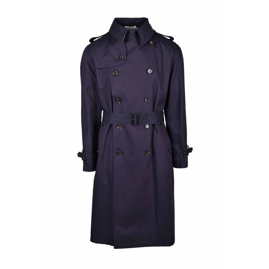 Aquascutum Cotton trench coat in navy