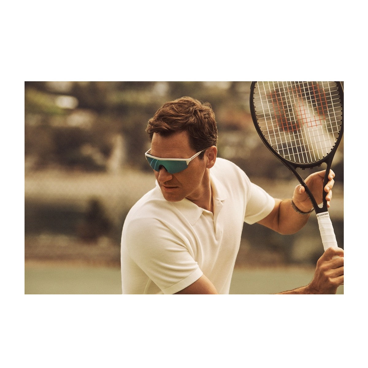Oliver Peoples Ov5560s R-7 Collezione By Roger Federer Matte Green Propionato Sunglasses
