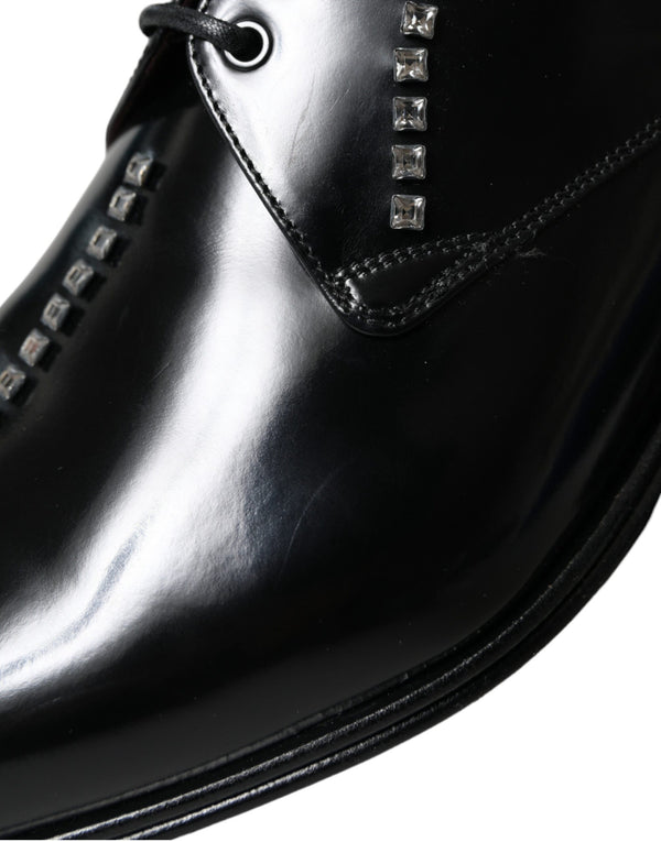 Dolce & Gabbana 100% Leather derby shoe in black