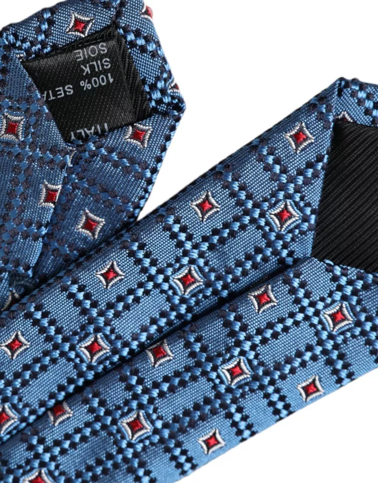 Dolce & Gabbana 100% Silk necktie in blue