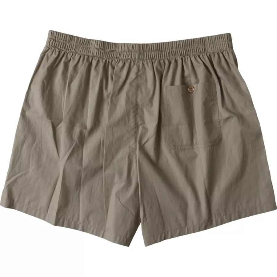Dolce & Gabbana 100% Cotton boxer shorts in brown