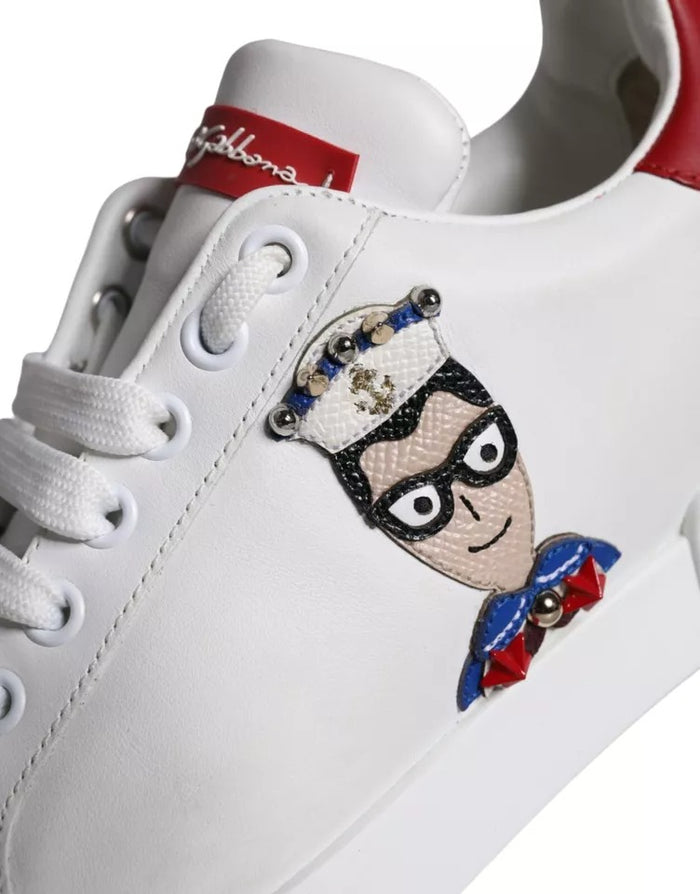 Dolce & Gabbana 100% Calf Leather sneaker in white — view 2