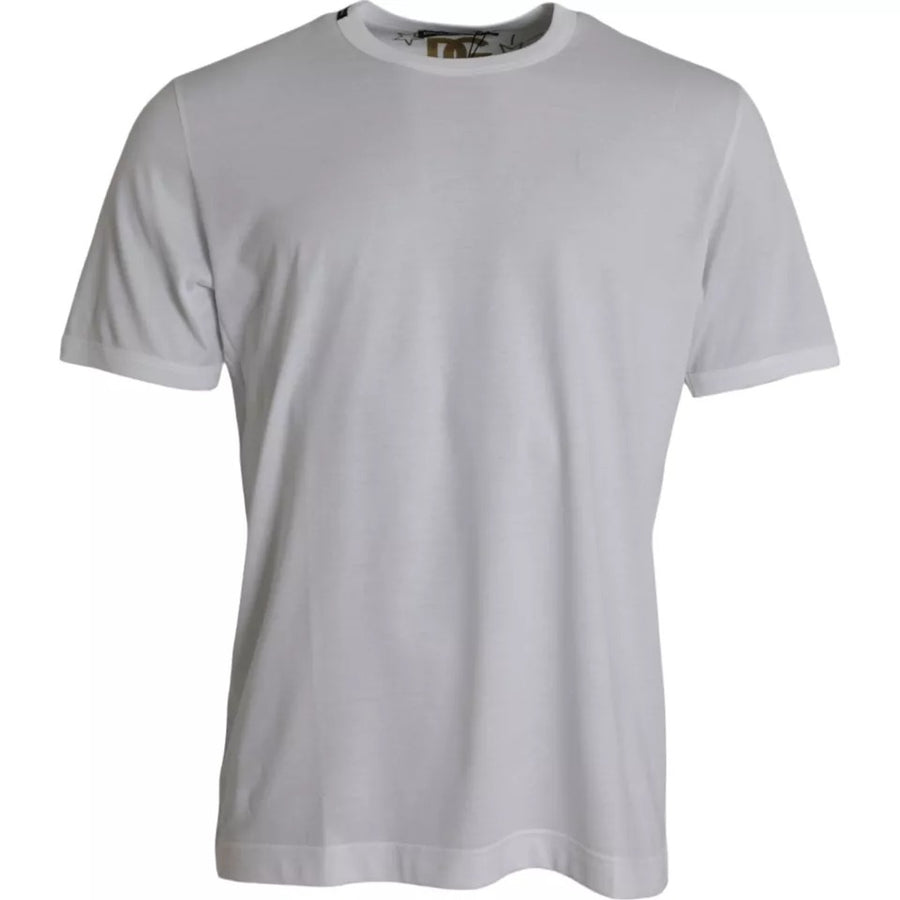 Dolce & Gabbana 100% Cotton t-shirt in white