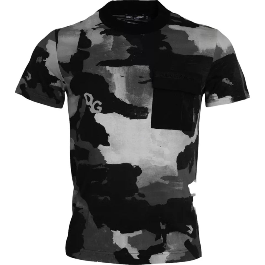 Dolce & Gabbana 95% Cotton 5% Nylon t-shirt in multicolor