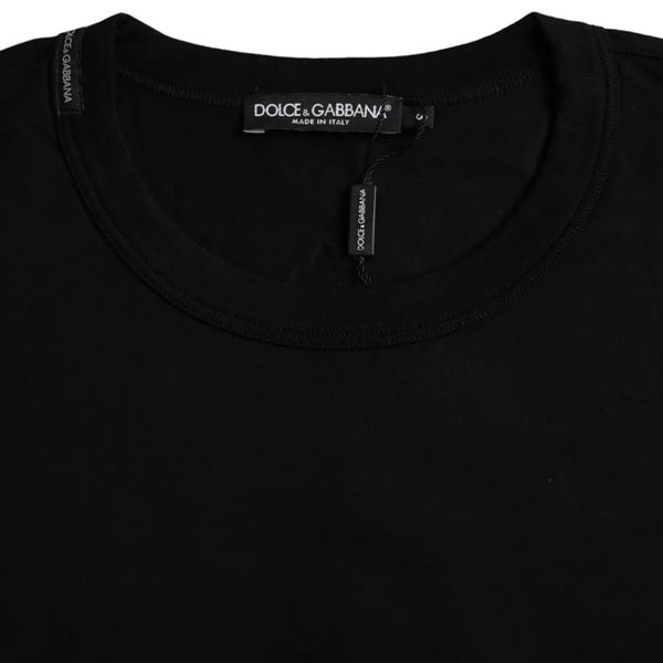 Dolce & Gabbana 100% Cotton t-shirt in black