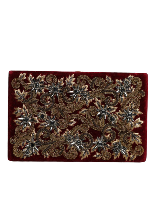 Dolce & Gabbana 20% Cotton clutch in red