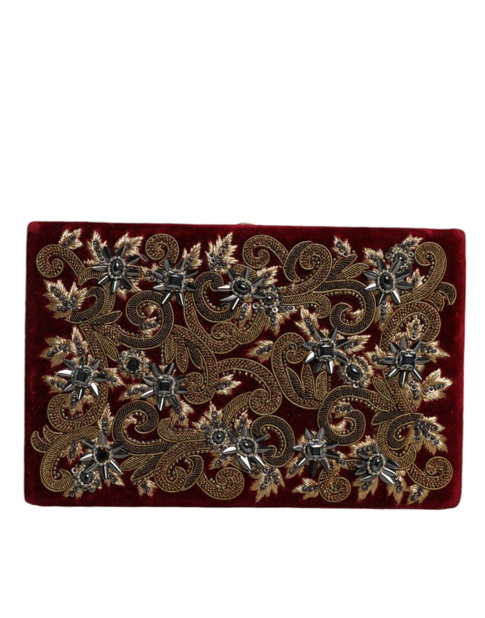 Dolce & Gabbana 20% Cotton clutch in red