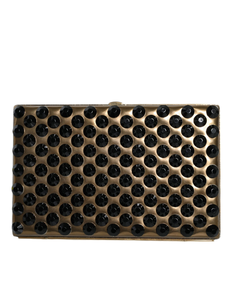 Dolce & Gabbana Leather clutch in gold