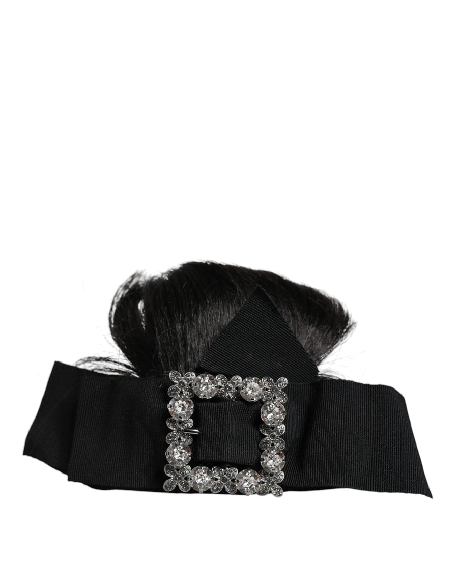 Dolce & Gabbana 54% Viscose headband in black