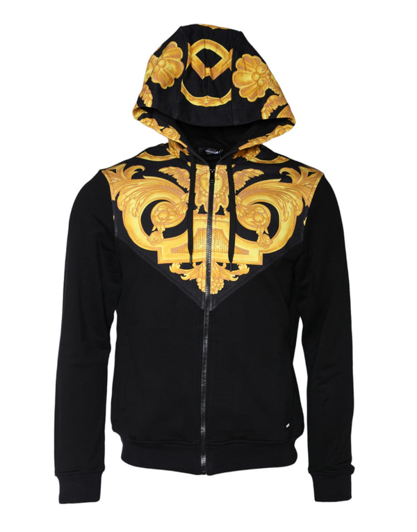 Versace 100% Cotton sweatshirt in black