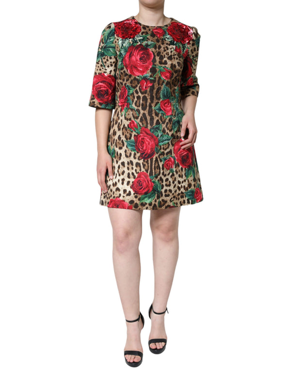 Dolce & Gabbana 83% Cotton dress in brown