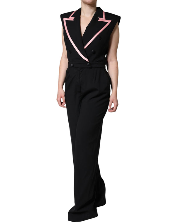 Dolce & Gabbana 89% Virgin Wool pant suit in black