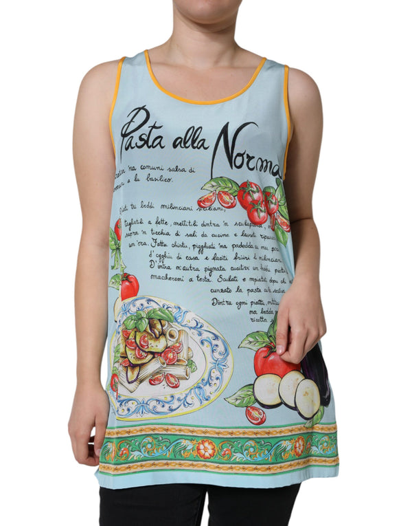 Dolce & Gabbana 100% Silk tank top in multicolor