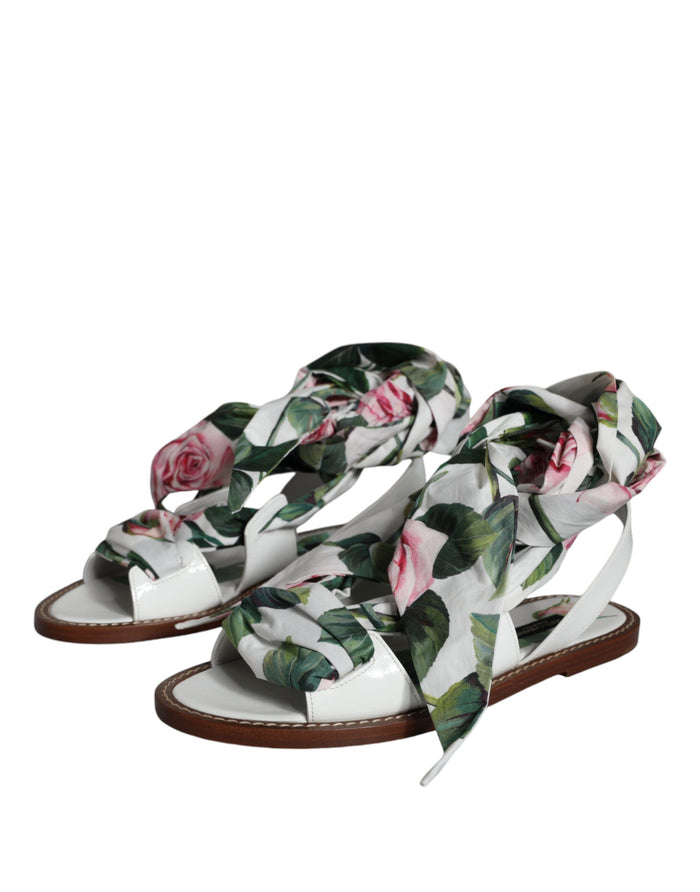 Dolce & Gabbana 59% Calf Leather sandals in multicolor — view 2