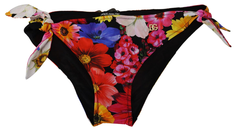 Dolce & Gabbana 75% Nylon 25% Elastane bikini bottom in black