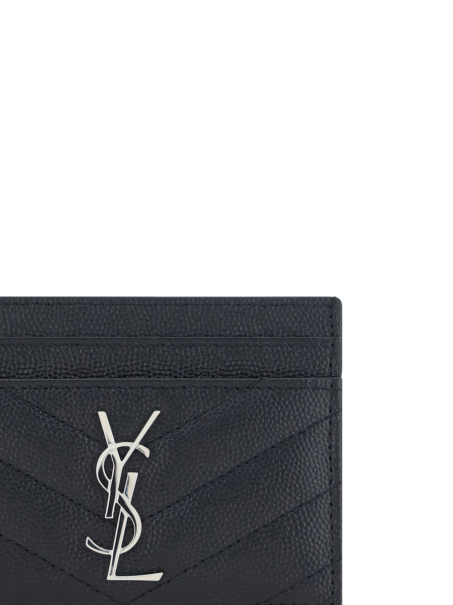 Cardholder Black Calf Leather Wallets & Purses