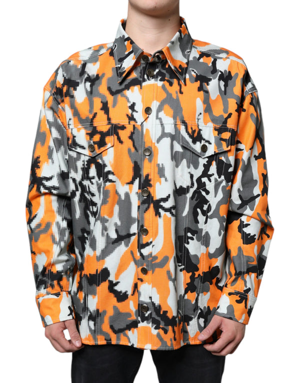 Dolce & Gabbana 100% Cotton jacket in orange