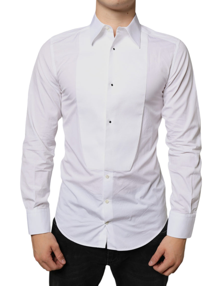 Dolce & Gabbana 100% Cotton dress shirt in white