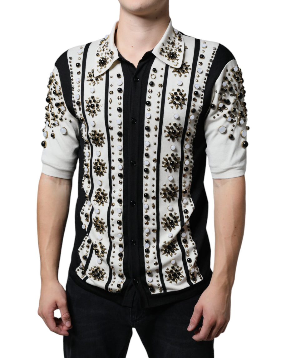 Dolce & Gabbana 100% Silk shirt in white