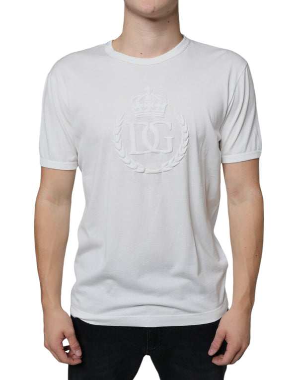 Dolce & Gabbana 100% Cotton t-shirt in white