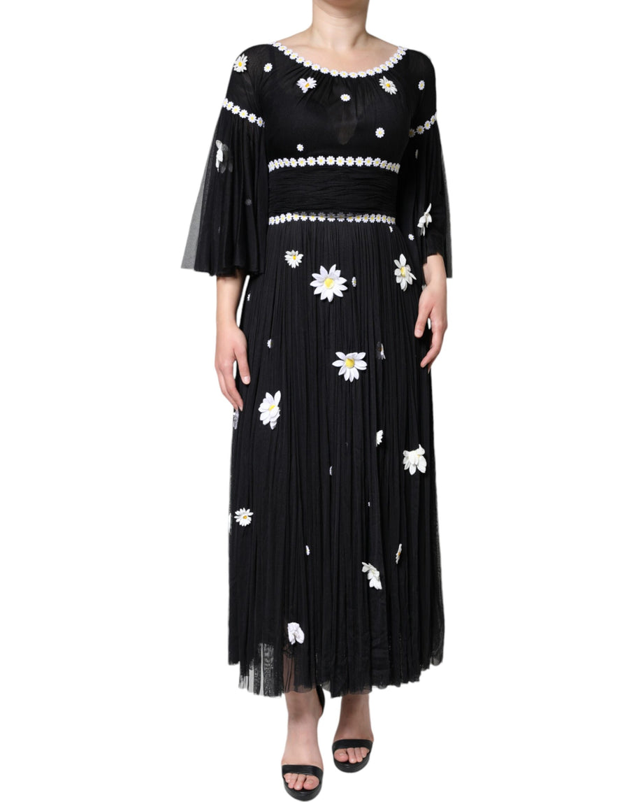 Dolce & Gabbana 100% Silk dress in black
