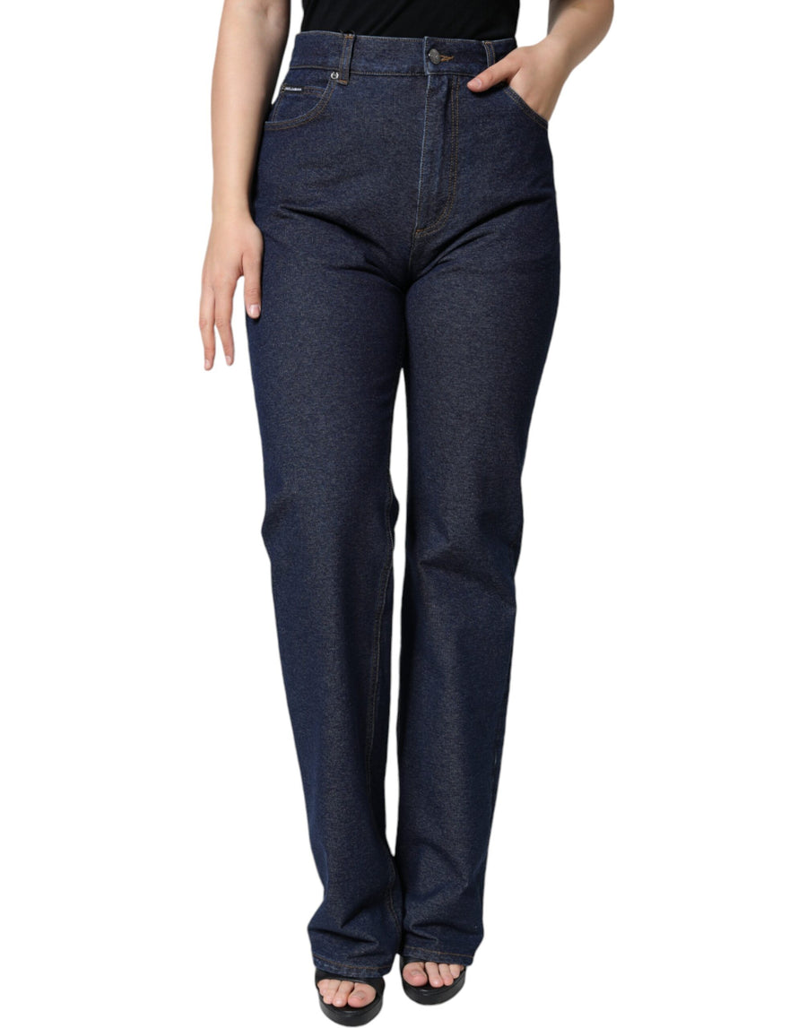 Dolce & Gabbana 98% Cotton jeans in navy