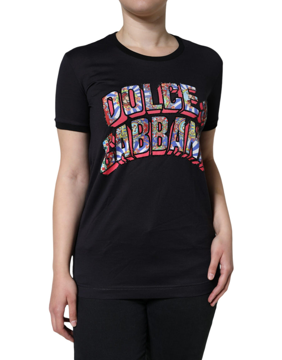 Dolce & Gabbana 100% Cotton t-shirt in black
