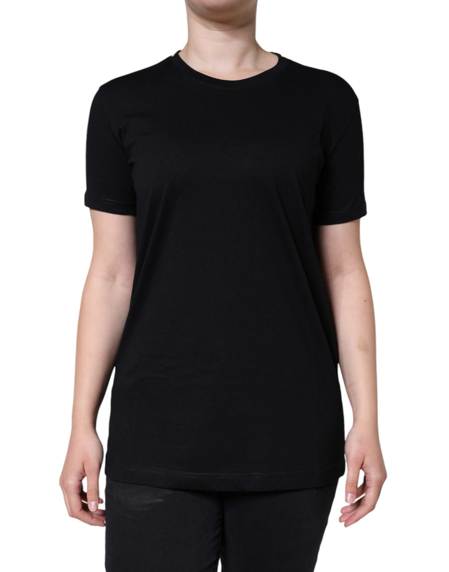 Dolce & Gabbana 100% Cotton t-shirt in black