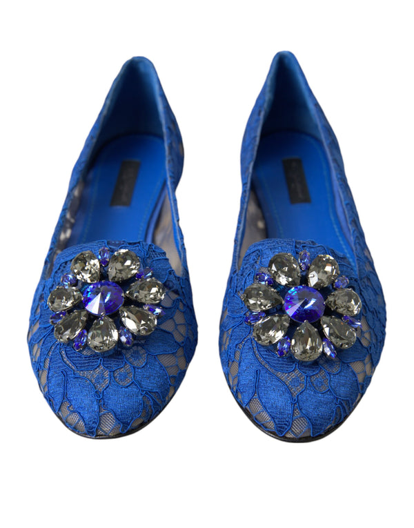 Dolce & Gabbana 56% Viscose flat in blue