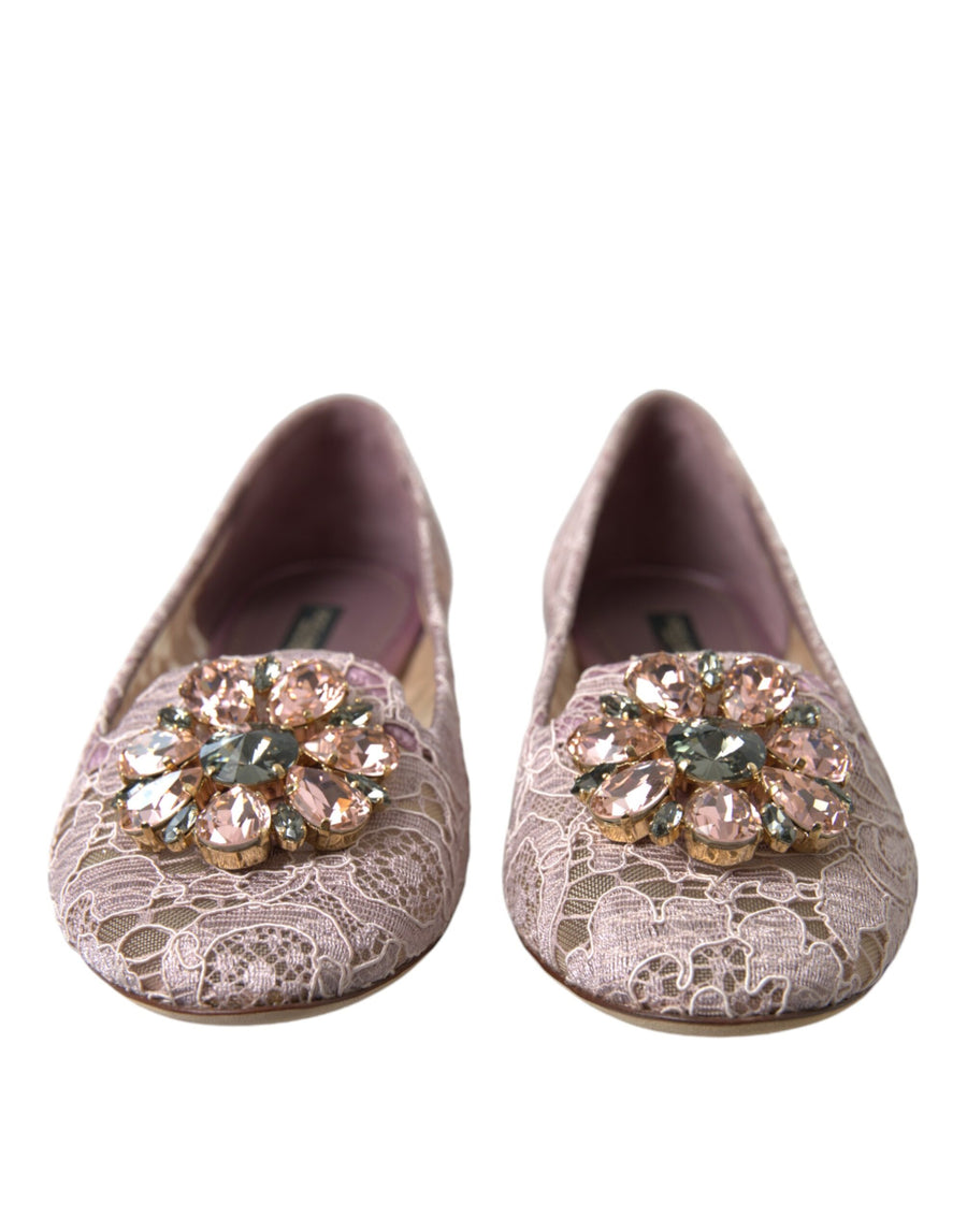 Dolce & Gabbana 56% Viscose flat in pink
